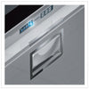Vitrifrigo Stainless Steel Double Drawer Top Freezer Bottom Refrigerator DW210IXD4-EX-1 Adjustable Flange OCX2