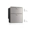 Vitrifrigo Stainless Steel Double Drawer Freezer DW210IXN4-EF-2 Flush Flange