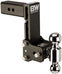 B&W Trailer Hitches RV Trailer Hitch Ball Mount Tow And Stow 2-1/2 7 1/2 drop 14.5k black (TS20040B)