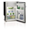 Vitrifrigo Front-Loading, Stainless Steel Refrigerator w/freezer compartment C115IXD4-F-1 Flush Flange