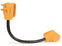 Camco RV Adapter Cord ZZ Dogbon 30 AMP Extender Power Grip (55205)