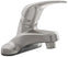 Dura Faucet RV Bathroom Sink Faucet Single Lever RV Lavatory Faucet - Brushed Satin Nickel (DF-PL100-SN)
