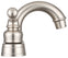 Dura Faucet RV Bathroom Sink Faucet Classical Arc Spout RV Lavatory Faucet - Brushed Satin Nickel (DF-PL620C-SN)