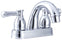 Dura Faucet RV Bathroom Sink Faucet Designer Arc Spout Lavatory Faucet - Chrome Polished (DF-PL620L-CP)