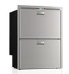 Vitrifrigo Stainless Steel Double Drawer Freezer DW180IXN4-EF-2