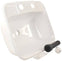 JR RV Bathroom Sink Molded Lavatory Sink White Cut Out Dim 14-1/4