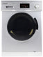 Pinnacle RV Clothes Super Combo Washer-Dryer - Silver With Chrome Trim (18-4400N S)