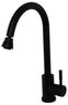 The American Brass RV Kitchen Faucet Kitchen Single Lever Black Matte (SL7000BMT-A)