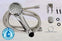 Valterra RV Handheld Airfusion Shower Kit Chrome Flow Handle 60