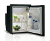 Vitrifrigo Front-Loading, Black Refrigerator w/freezer compartment C51IBD4-F-1 Adjustable Flange (internal cooling unit)