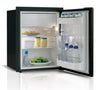 Vitrifrigo Front-Loading, Black Refrigerator w/freezer compartment C60IBD4-F-1 Adjustable Flange (internal cooling unit)