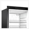 Vitrifrigo Front-Loading, Black Refrigerators w/freezer compartment C75RBD4-F-1 Adjustable Flange (external cooling unit)