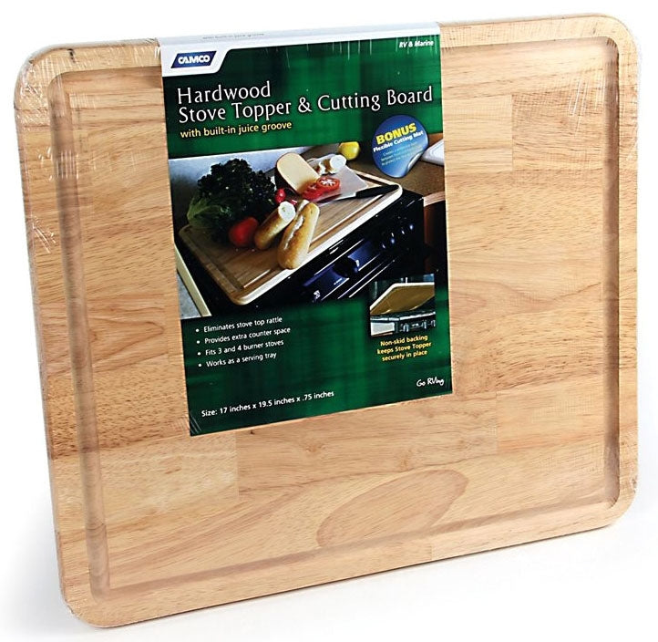 Camco RV Stove Topper/Cutting Board Stove Top Cutting Board (2CS) (43753)