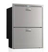 Vitrifrigo Stainless Steel Double Drawer Refrigerator DW180IXP4-EF-2