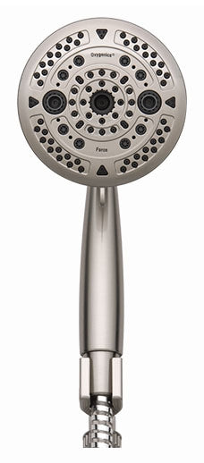 Oxygenics Fury Hand Held Shower Head With 72 Hose Brushed Nickel Plated Oxygenics Fury Hand Held Shower Head With 72 Hose Brushed Nickel Plated