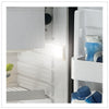 Vitrifrigo Stainless Steel Refrigerator with Freezer Compartment, Adjustable Flange, Reversible Door C85IXD4X-1 OCX2