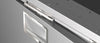 Vitrifrigo Stainless Steel Refrigerator with Freezer Compartment, OCX2 Model, Adjustable Flange, Reversible Door C62IXD4X-1