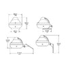 Ritchie X-10B-M RitchieSport Bracket Mounted Black Compass