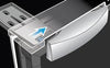 Vitrifrigo Front-Loading, Black Refrigerator w/freezer compartment C39IBD4-F-1 Adjustable Flange (internal cooling unit)